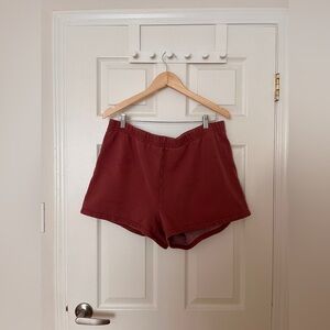 Cozy Fleece Mini Shorts